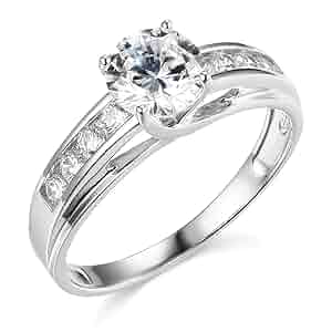 14K エングレーブ模様リング　 ホワイトゴールド 楽天市場】結婚指輪 マリッジリング ペアリング ファッション